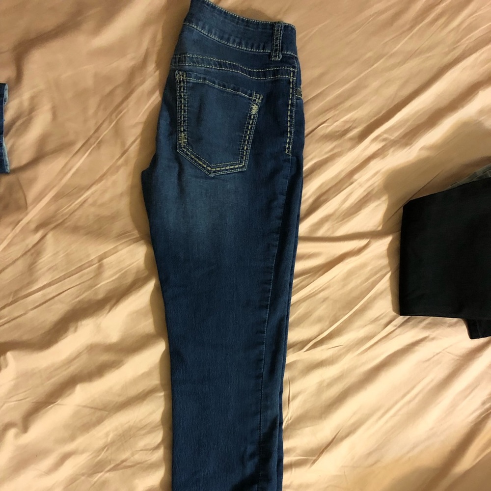 Medium wash Maurices jeggings